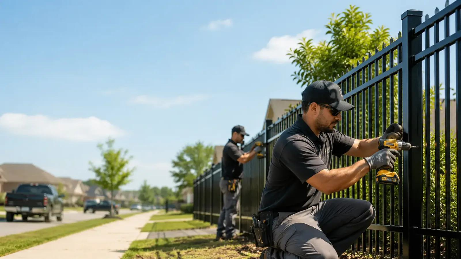 Metal Fence Installation in Plymouth, NY
